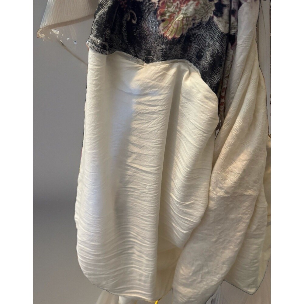 EUC Anthropologie Catalina Button Front Dress Womens Plus 1X Floral V-Neck Midi - Picture 7 of 16